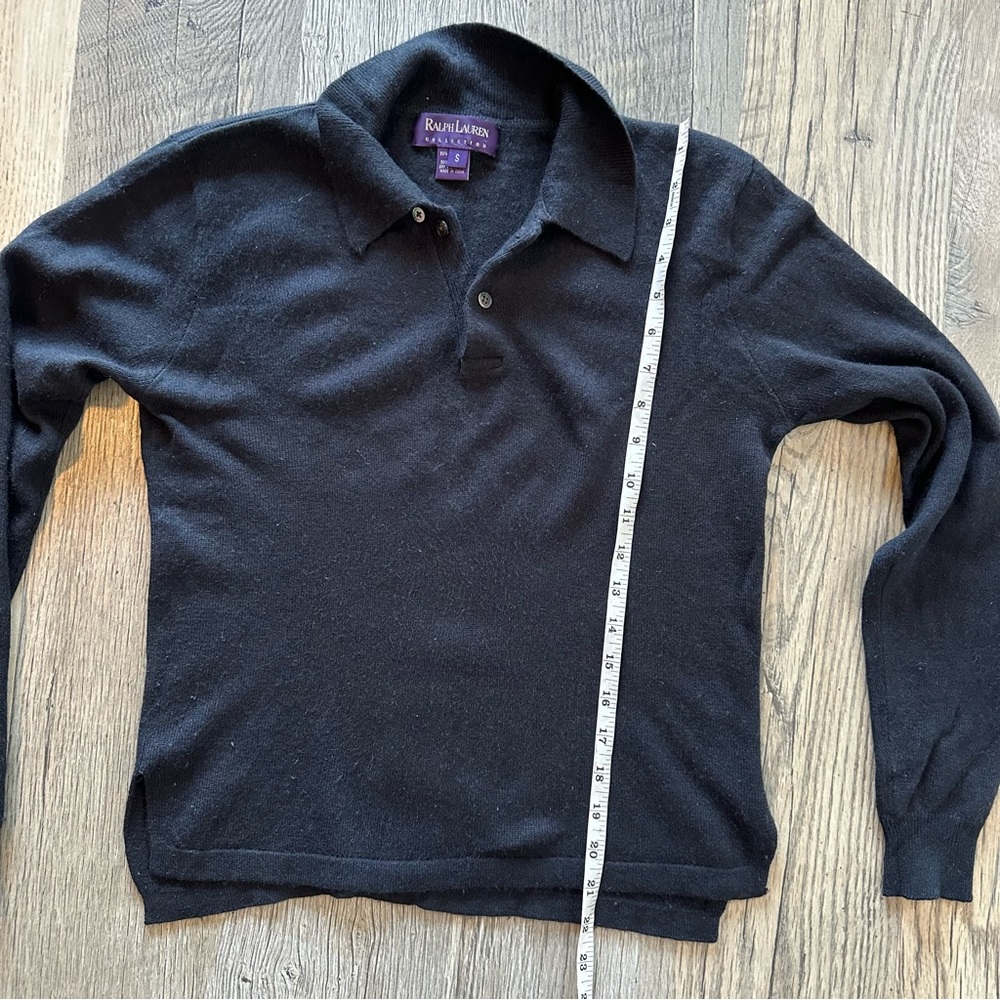 Ralph Lauren Collection Collared Pullover Sweater… - image 6